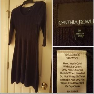 Cynthia Rowley Sweater Dress for winter and fall